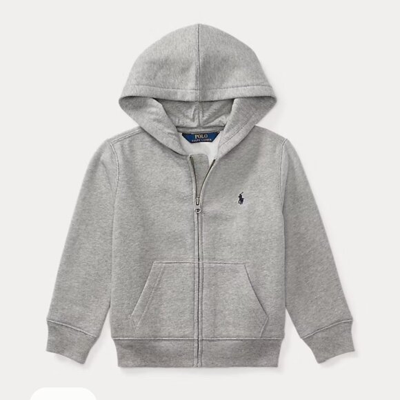 POLO Ralph Lauren - Boys ZIP HOODIE and JOGGER PANTS - grey - size 7 - Picture 2 of 10